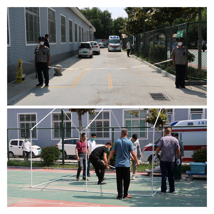 以演促防 以练备战：济宁市公共卫生医疗中心开展2023年防汛防救灾卫生应急演练