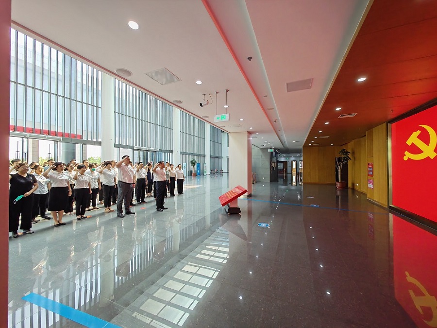 【庆七一·忆党史·树清廉】济宁市公共卫生医疗中心 开展庆七一“忆党史·树清廉”主题教育活动